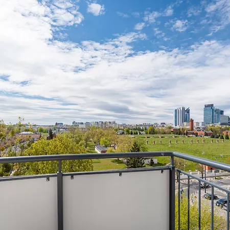 Sky View Nowowiejska - Panorama Centrum & Pkin ורשה
